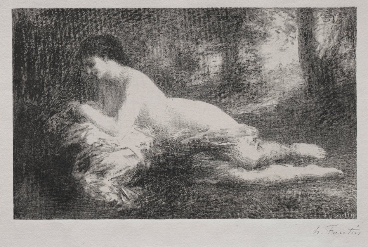 hayal. by Ignace Henri Jean Fantin Latour