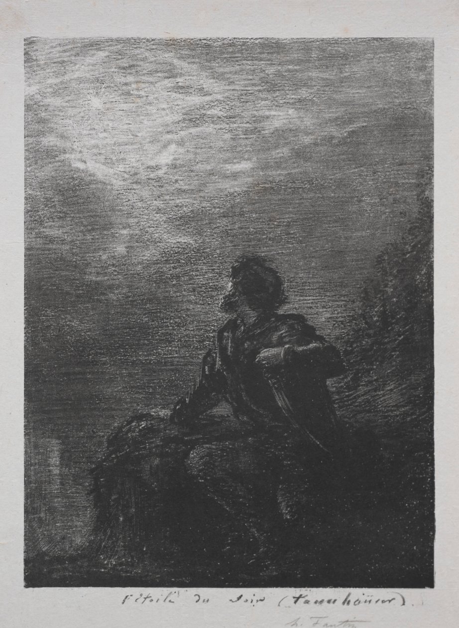 Akşam Yıldızı, 1877. by Ignace Henri Jean Fantin Latour