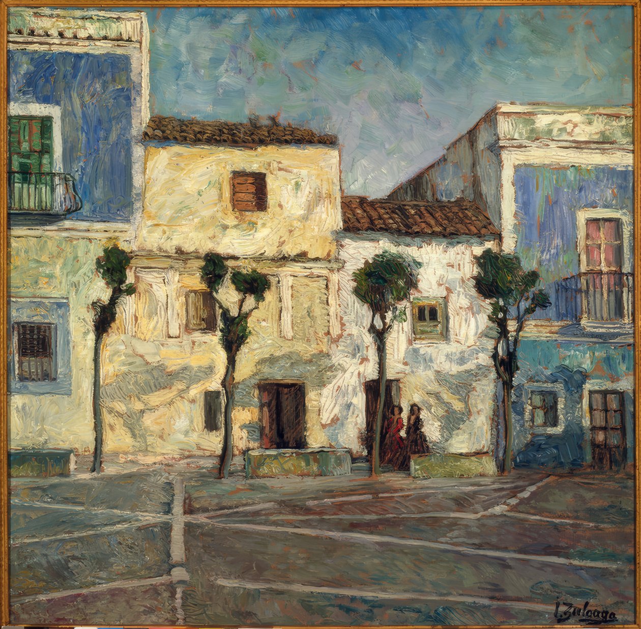 Güneşli evler by Ignacio Zuloaga y Zabaleta