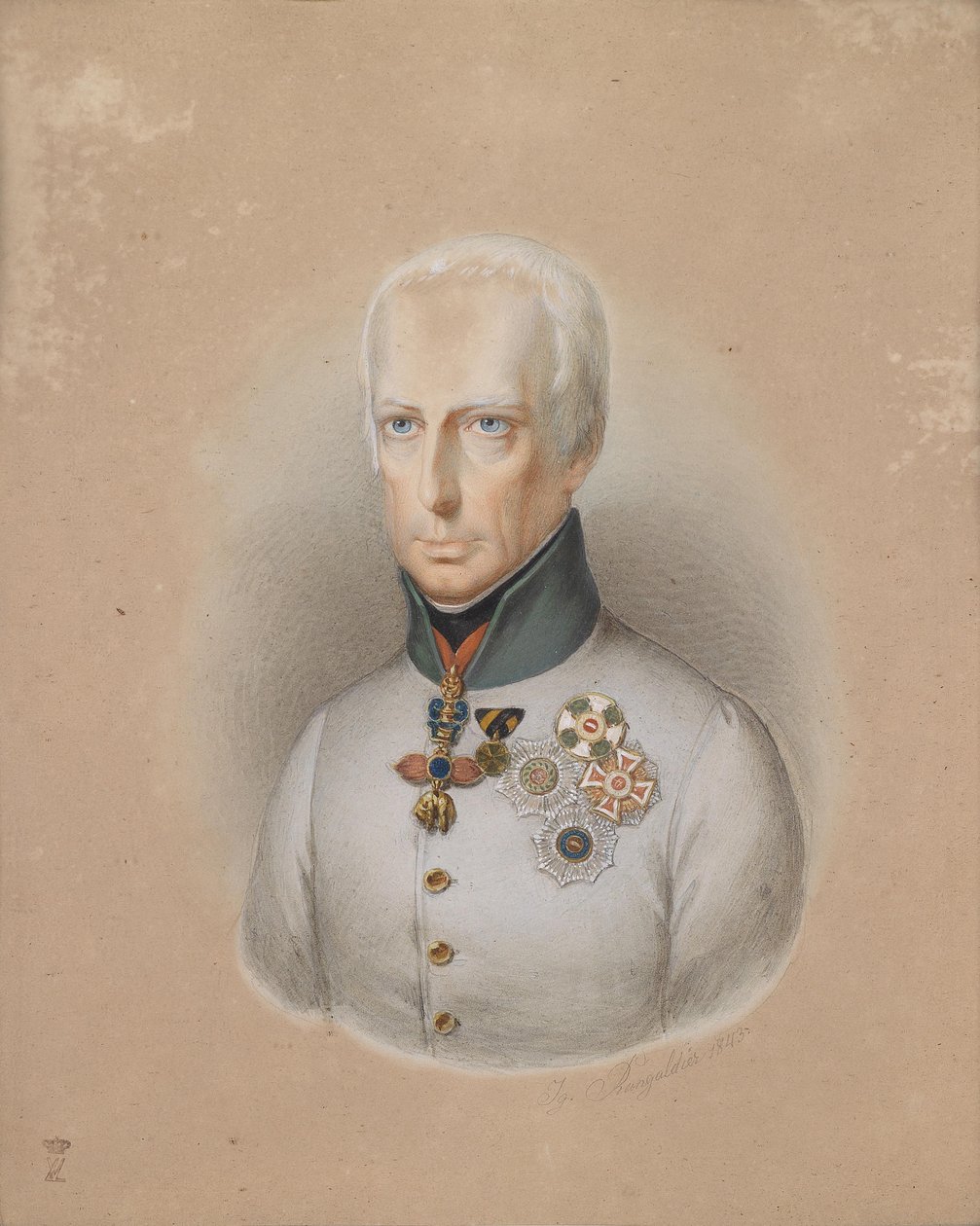 Avusturya İmparatoru I. Franz by Ignaz Rungaldier