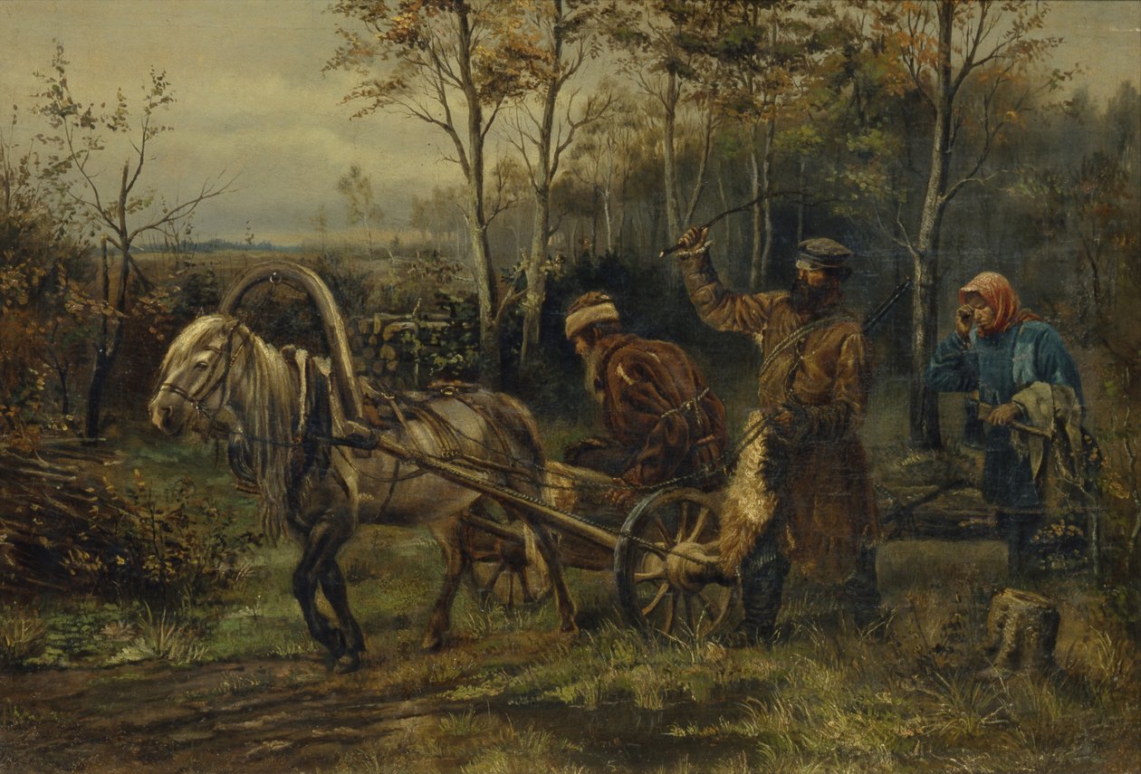 odun hırsızı by Illarion Mikhailovich Pryanishnikov