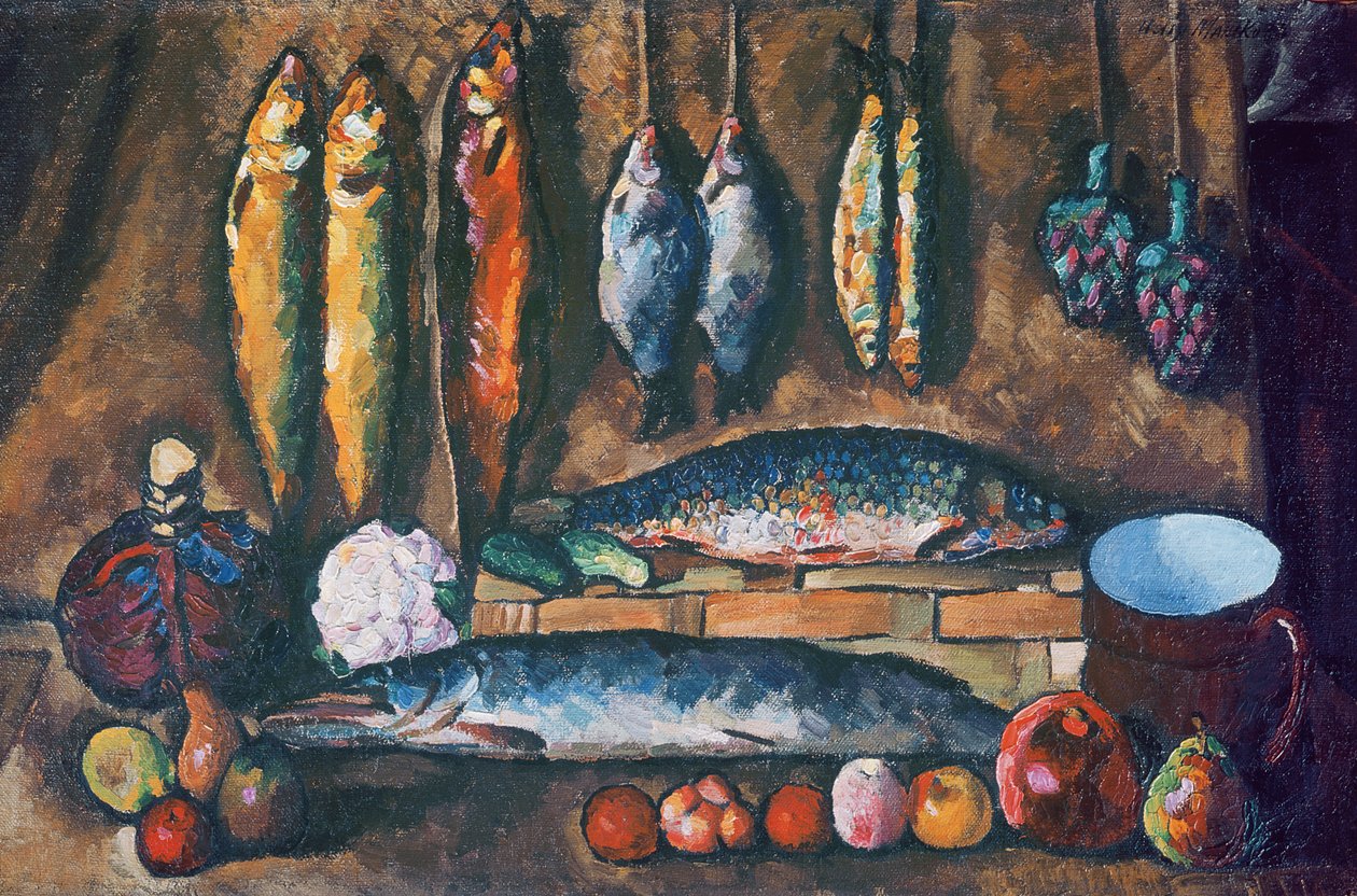 Natürmort, c.1910 by Ilya Ivanovich Mashkov