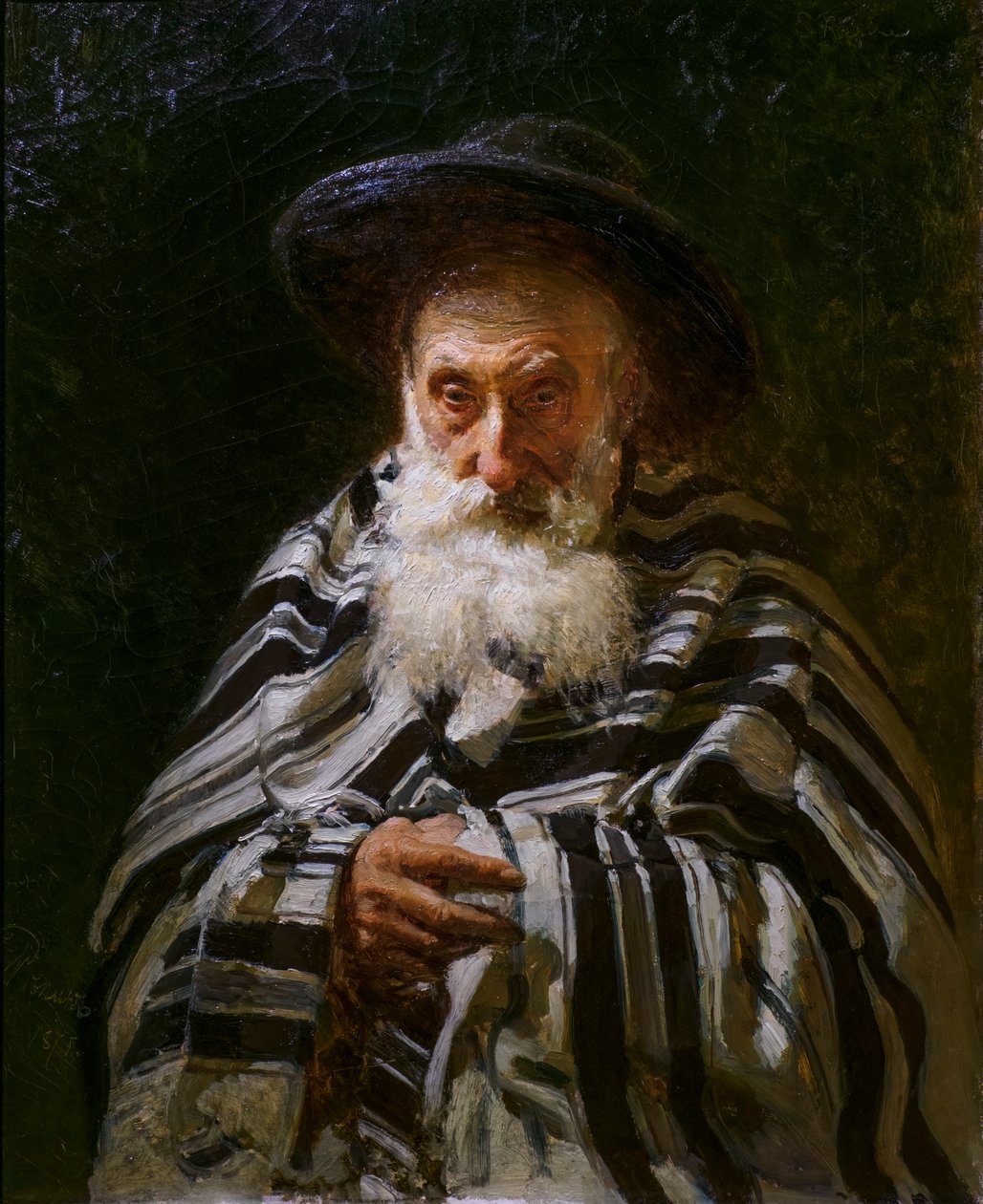 DUA İÇİNDE YAHUDİ by Ilya Efimovich Repin