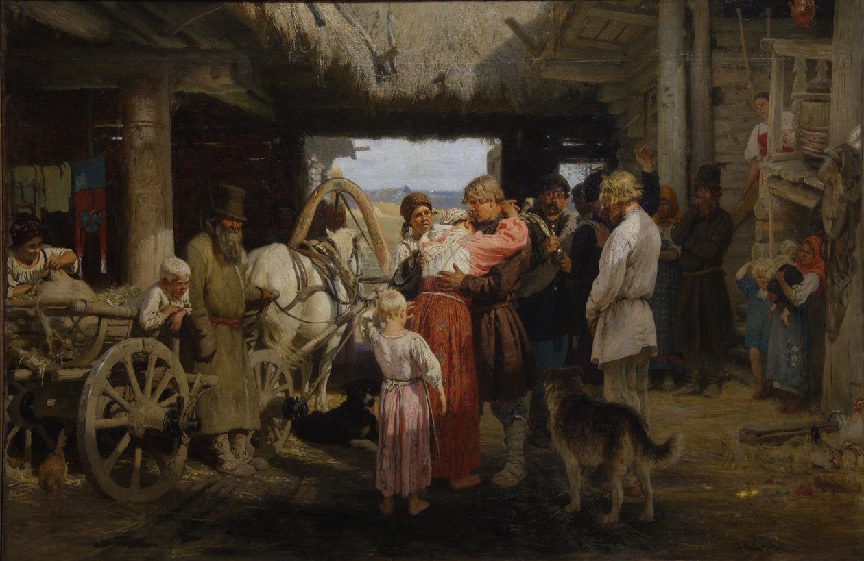 Acemi Veda, 1879 by Ilya Efimovich Repin