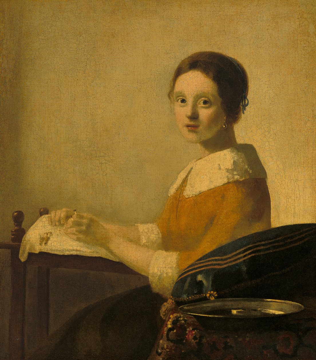 dantelci by Imitator of Johannes Vermeer