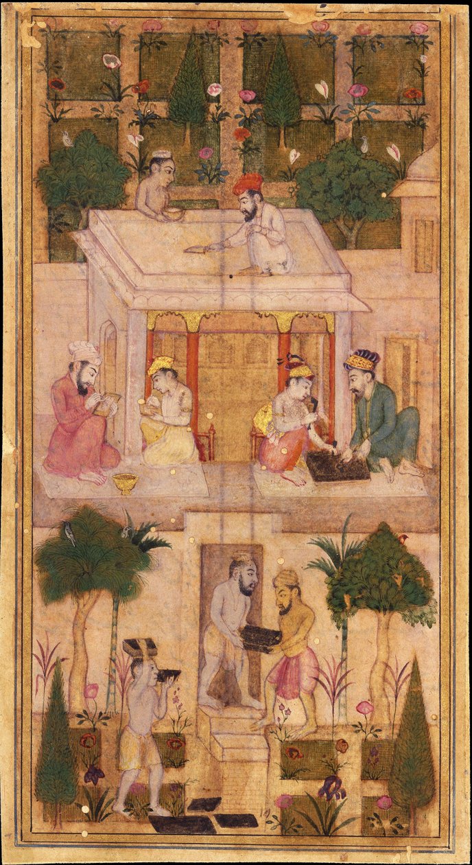 Bahçede Kitap Yapmak by Indian Art