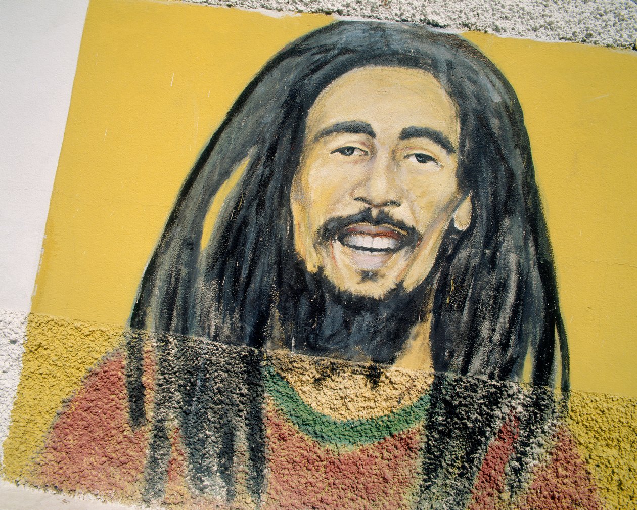 Bob Marley (boyalı çimento) by Indian School