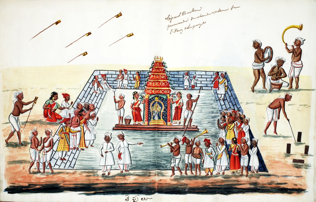 Tören (kağıt üzerinde wc) by Indian School