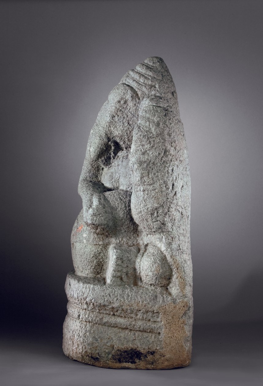 Ganesha, 12-13. yüzyıl (granit) by Indian School