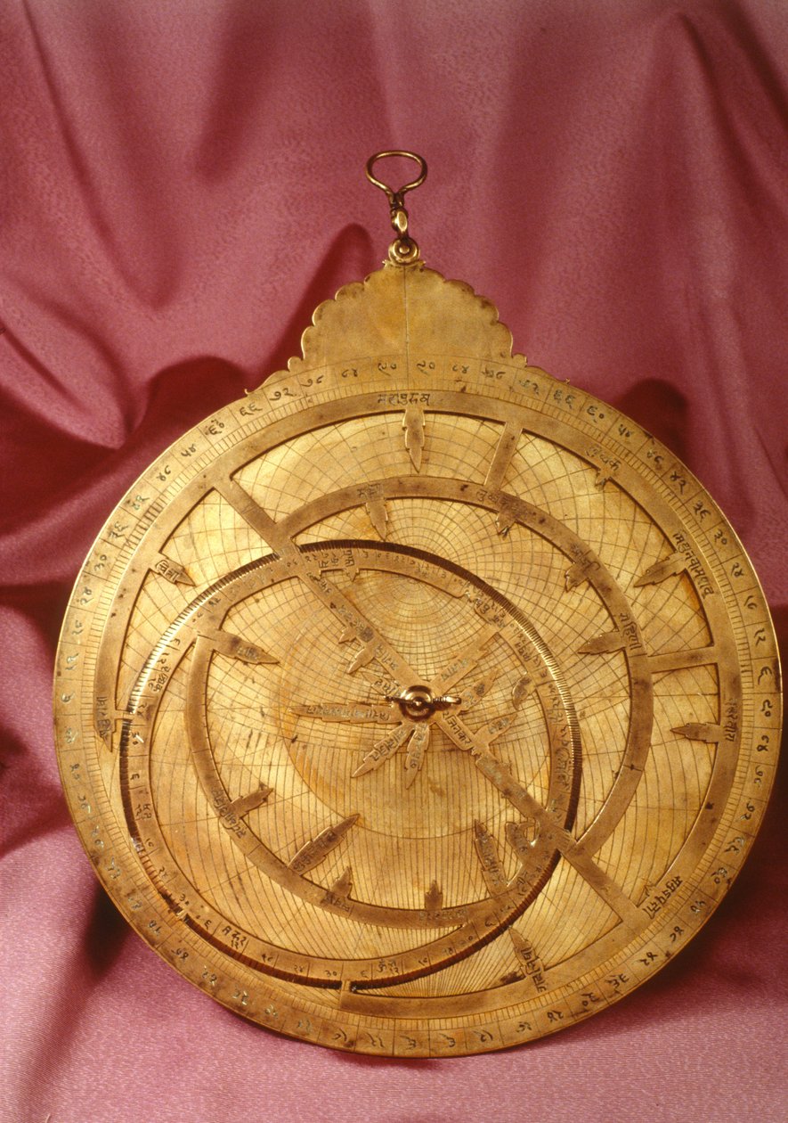Hint usturlabı (pirinç) by Indian School