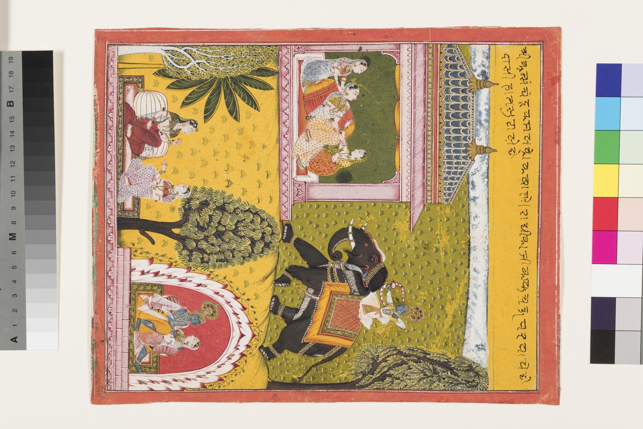 Krishna aşık Radha