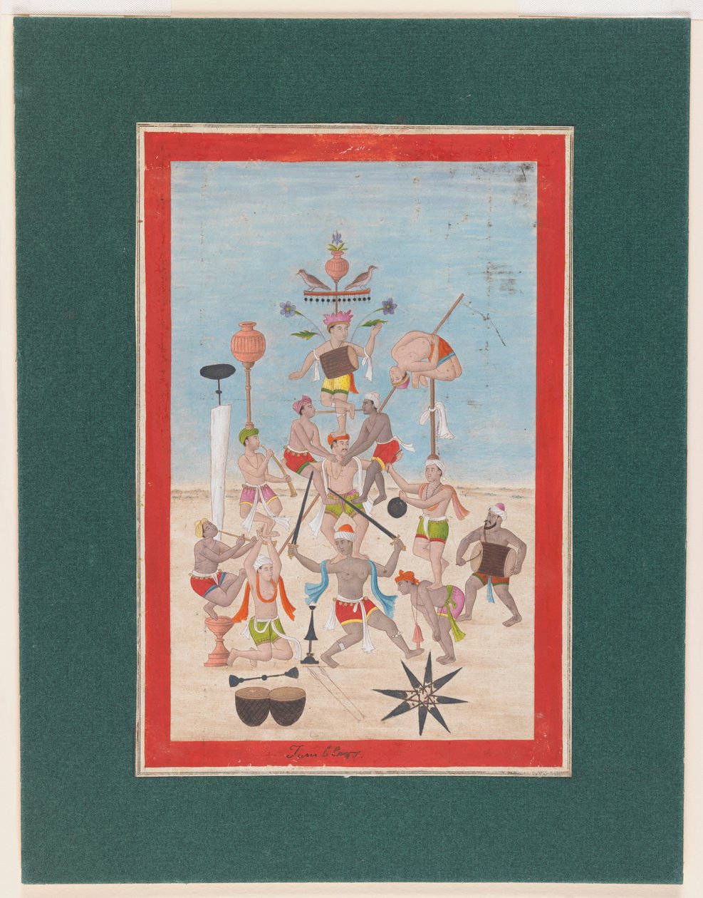 Minyatür boyama, c.1810 (kağıt üzerine wc) by Indian School