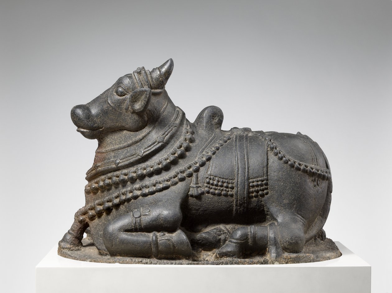 Nandi (granit) by Indian School