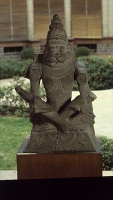 Narasimha, Vijanagar hanedanı (granit) by Indian School
