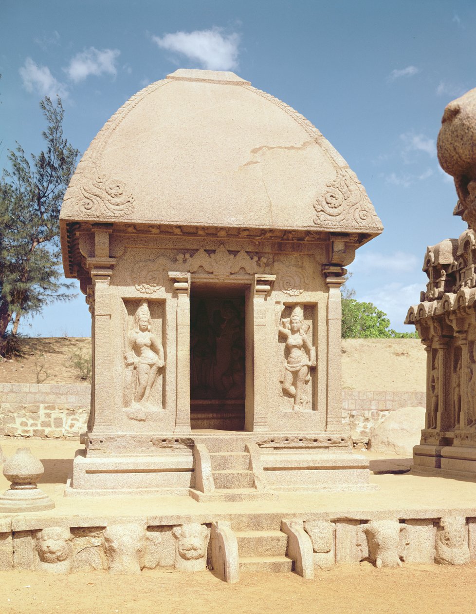 Drupadi Ratha by Indian School