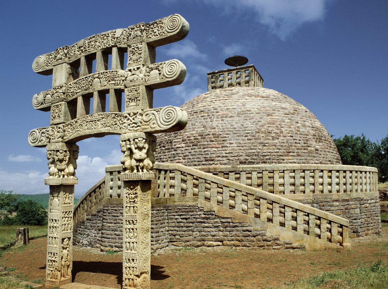 Büyük Stupa by Indian School