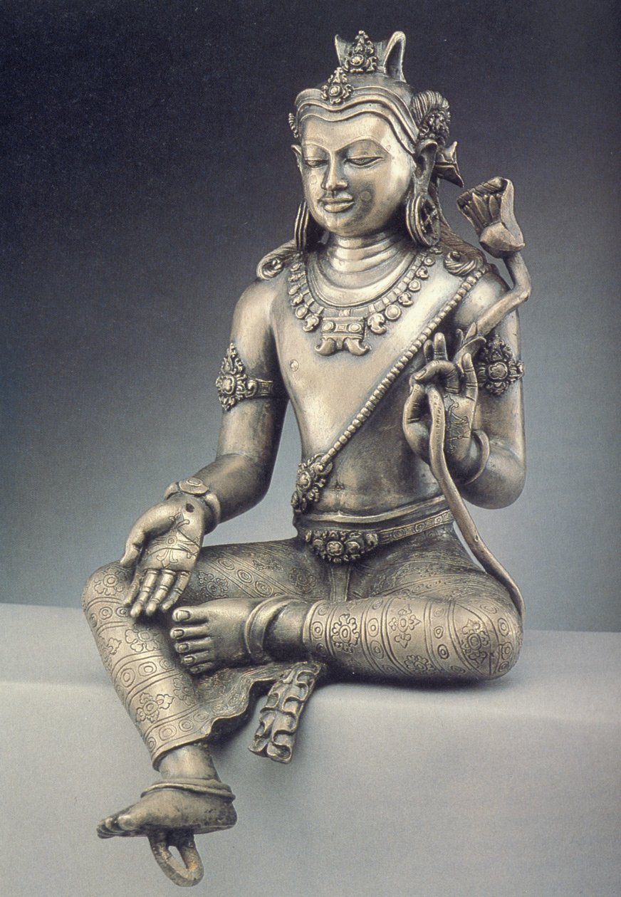 Manjusri (gümüş) by Indonesian School
