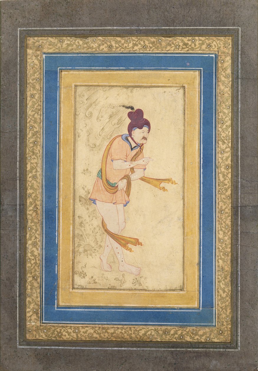 Derviş, 17. yüzyıl başı. by Iranian Master