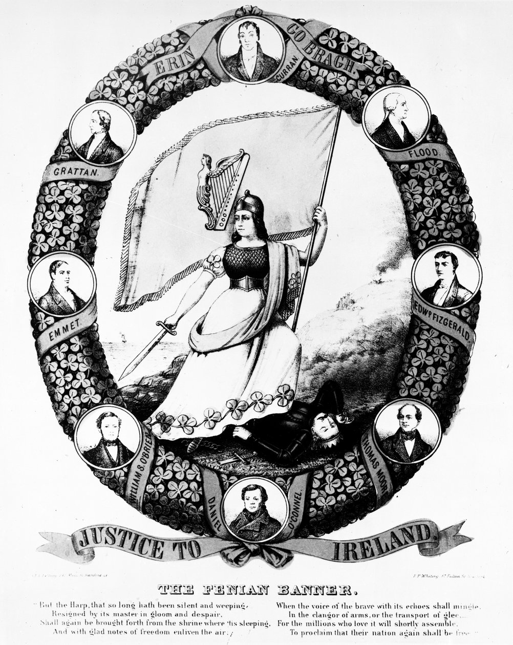 feninan bayrağı, by Irish School