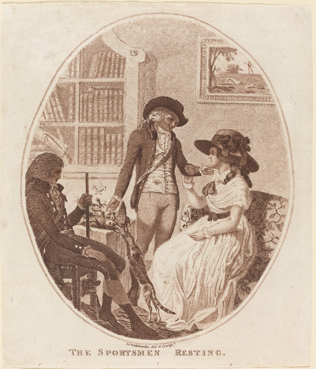 Sporcular Dinleniyor by Isaac Cruikshank