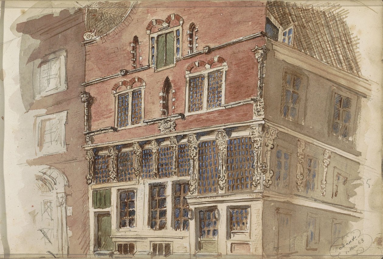 On yedinci yüzyıl cephesi by Isaac Gosschalk