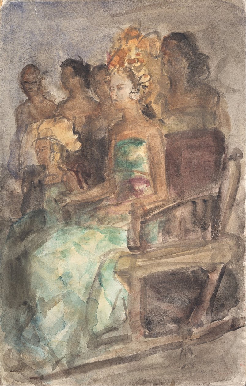 Endonezya prensesi, 1890 by Isaac Israels