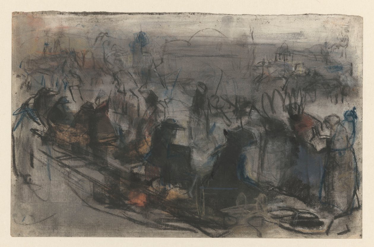 Oturmuş sıra by Isaac Israels