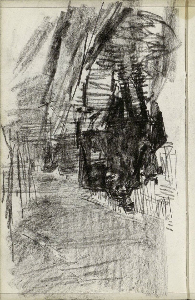 Sokaktaki arabalar by Isaac Israels