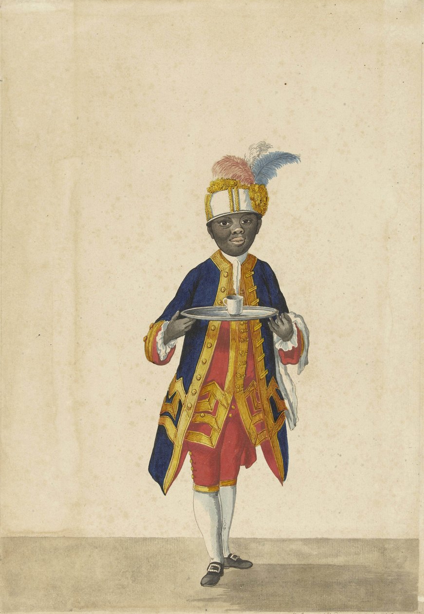 üniformalı hizmetçi by Isaac Lodewijk La Fargue