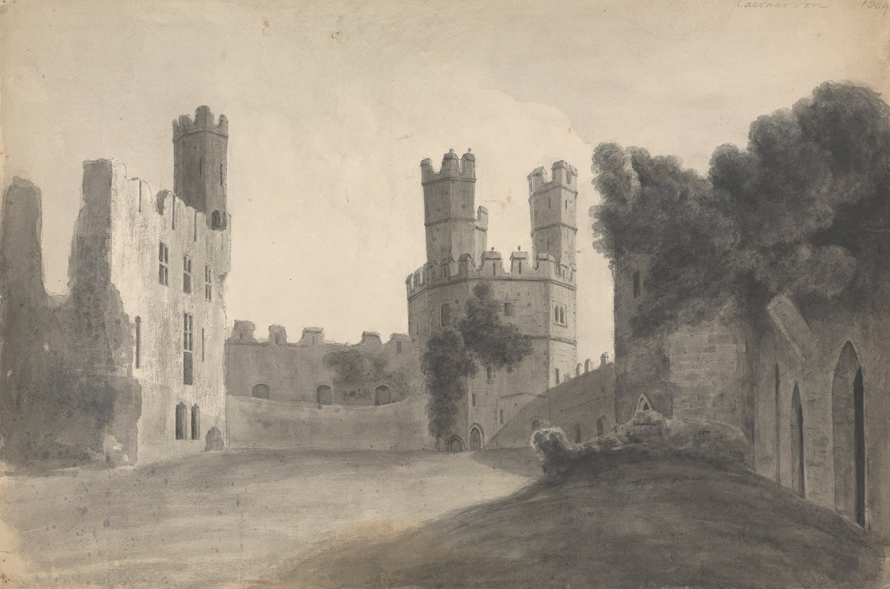 Caernarvon (Kale) by Isaac Weld