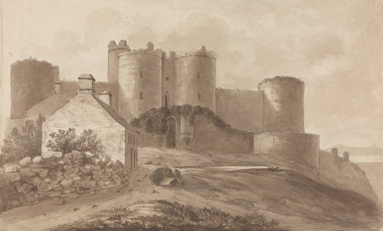 Harlech Kalesi by Isaac Weld