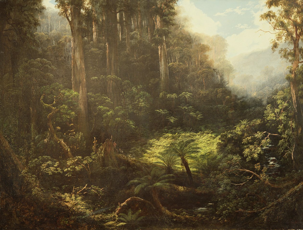 Fernshaw, Victoria by Isaac Whitehead