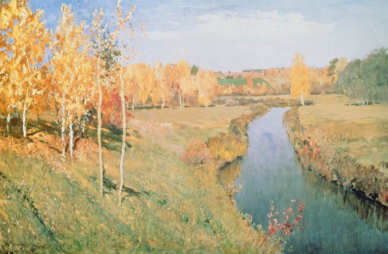 Altın Sonbahar, 1895 by Isaak Ilyich Levitan