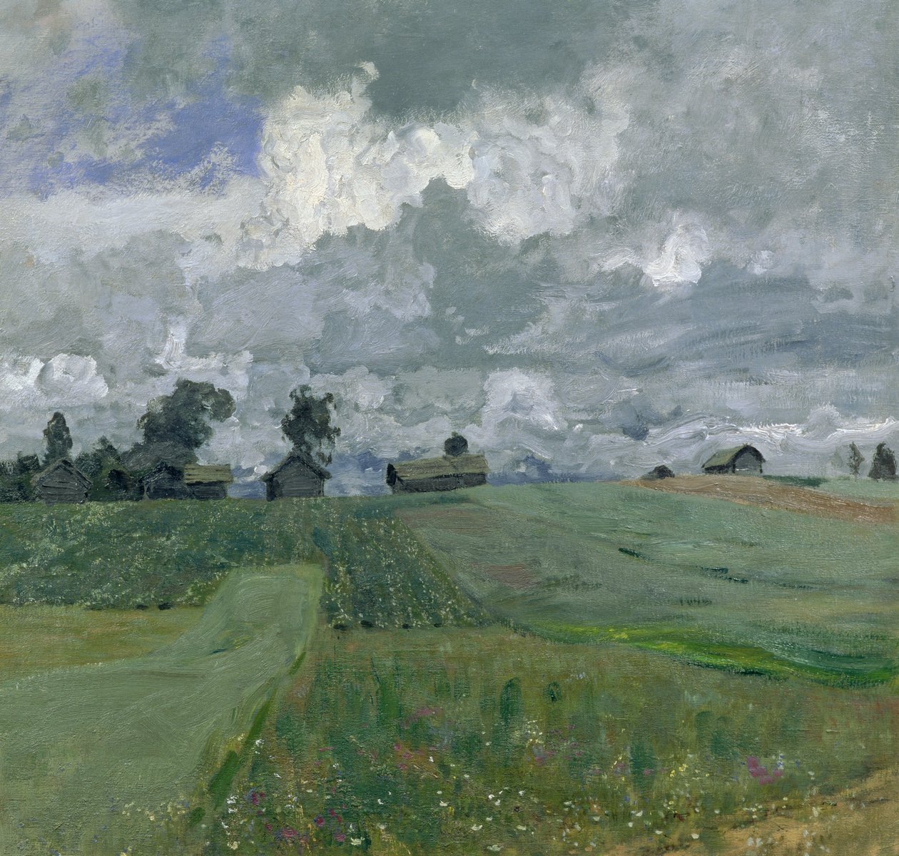 Fırtınalı Gün, 1897 by Isaak Ilyich Levitan