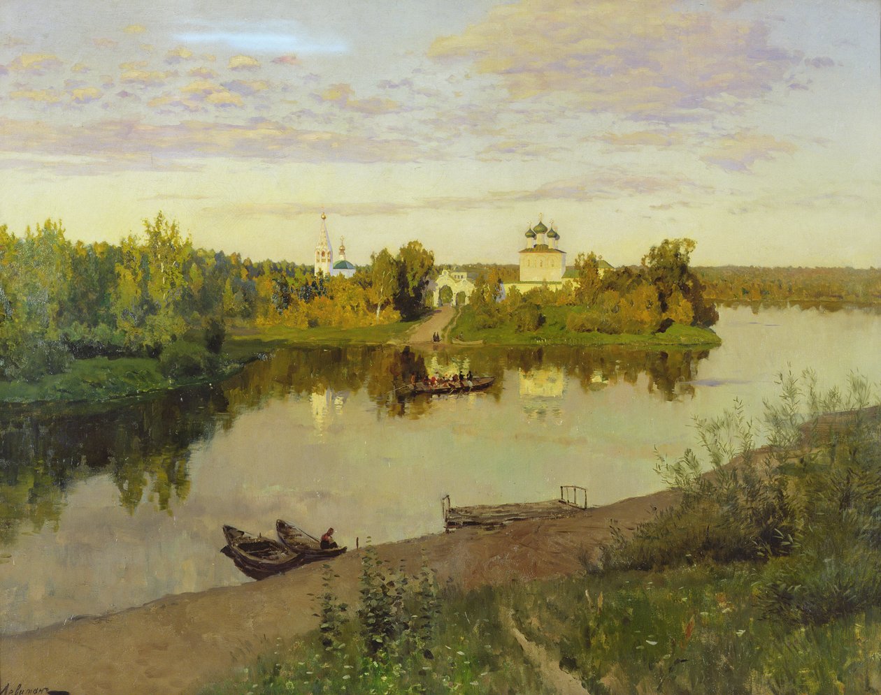 Akşam Zil Çalıyor, 1892 by Isaak Ilyich Levitan