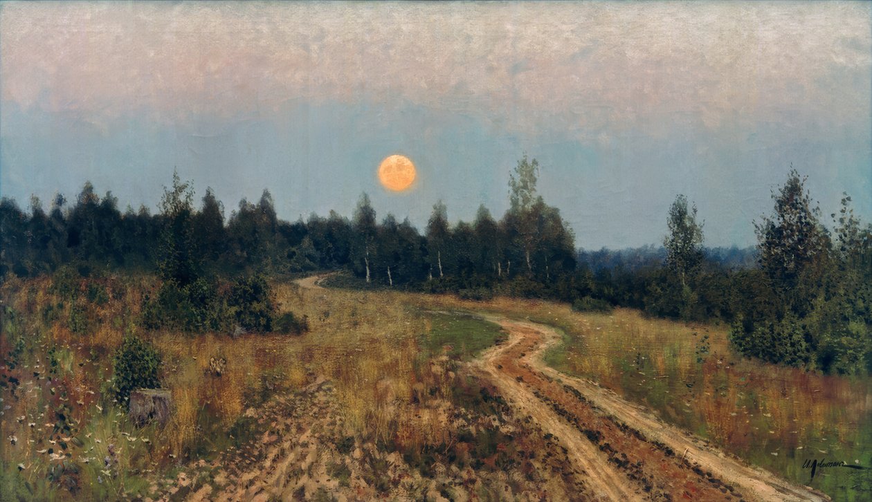 sessiz yol by Isaak Ilyich Levitan