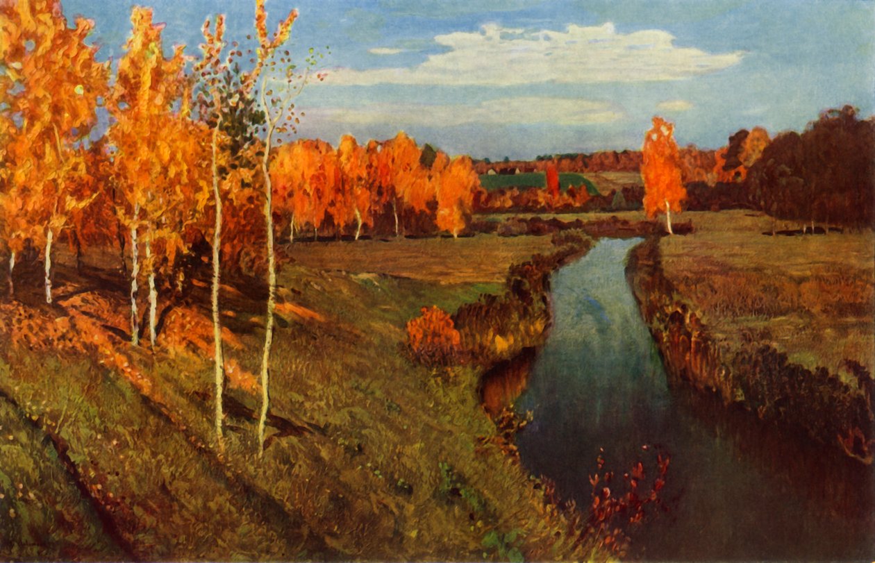 Altın Sonbahar, 1895, 1965. by Isaak Ilyich Levitan