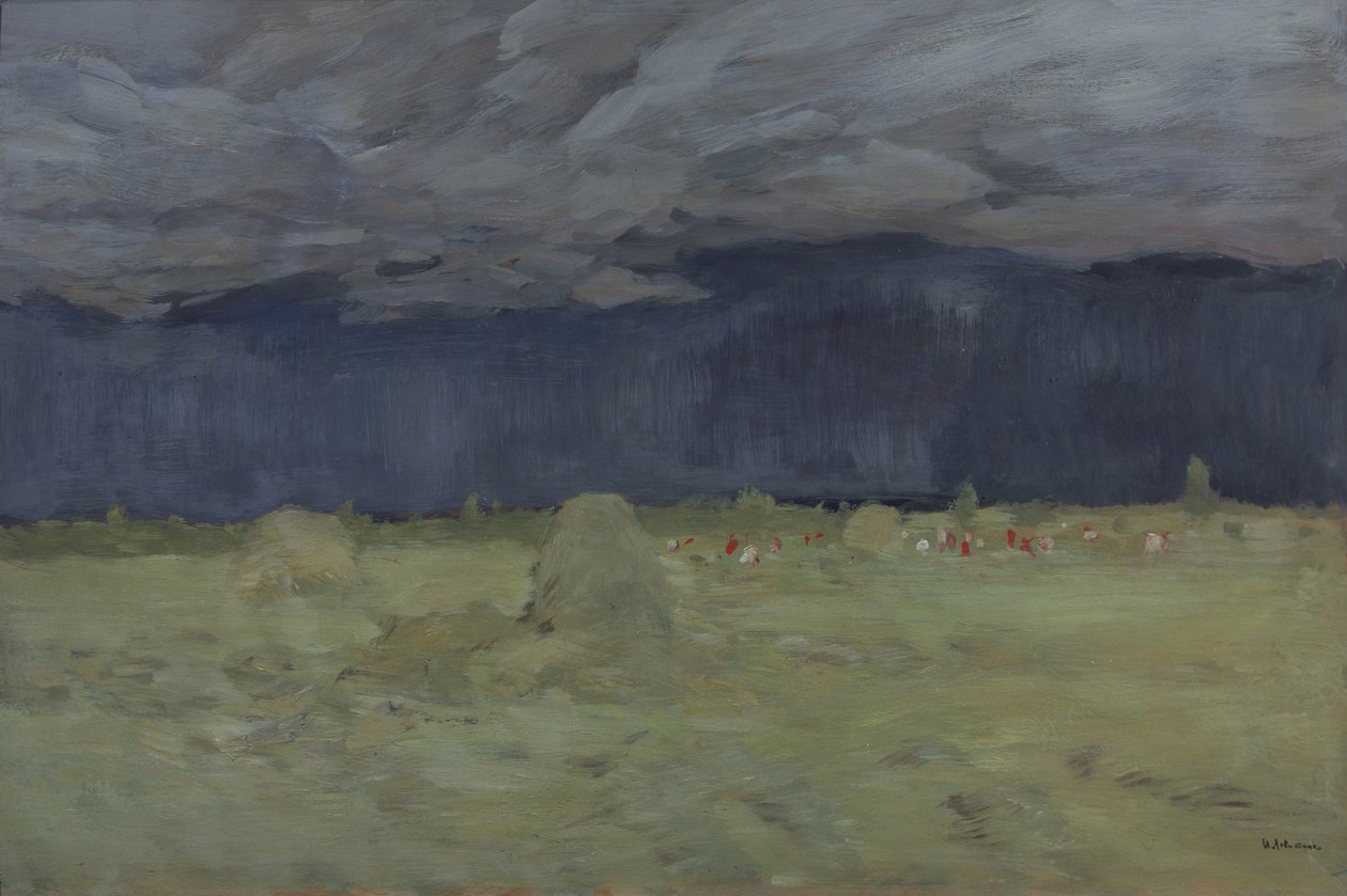 Hey-Yapma, 1900 by Isaak Ilyich Levitan
