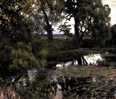 Büyümüş Gölet by Isaak Ilyich Levitan