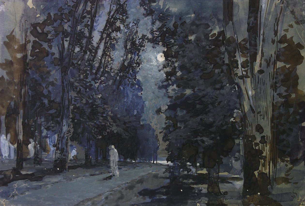 Gölgeler. Mehtap gecesi, 1880