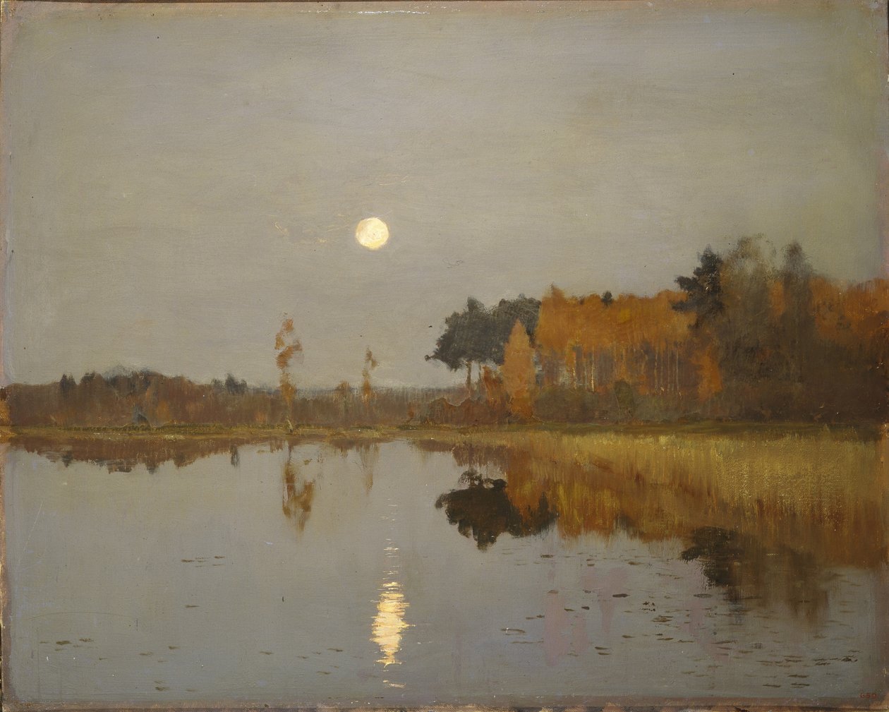 alacakaranlık Ay, 1899 by Isaak Ilyich Levitan