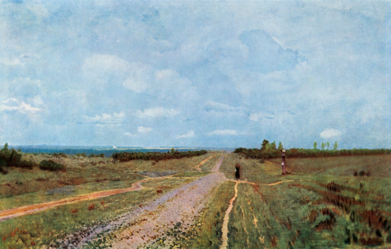 Vladimirka, 1892, 1965. by Isaak Ilyich Levitan