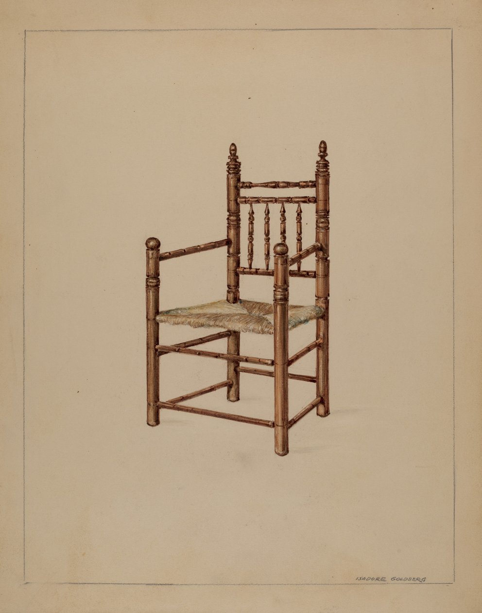 Sandalye by Isadore Goldberg