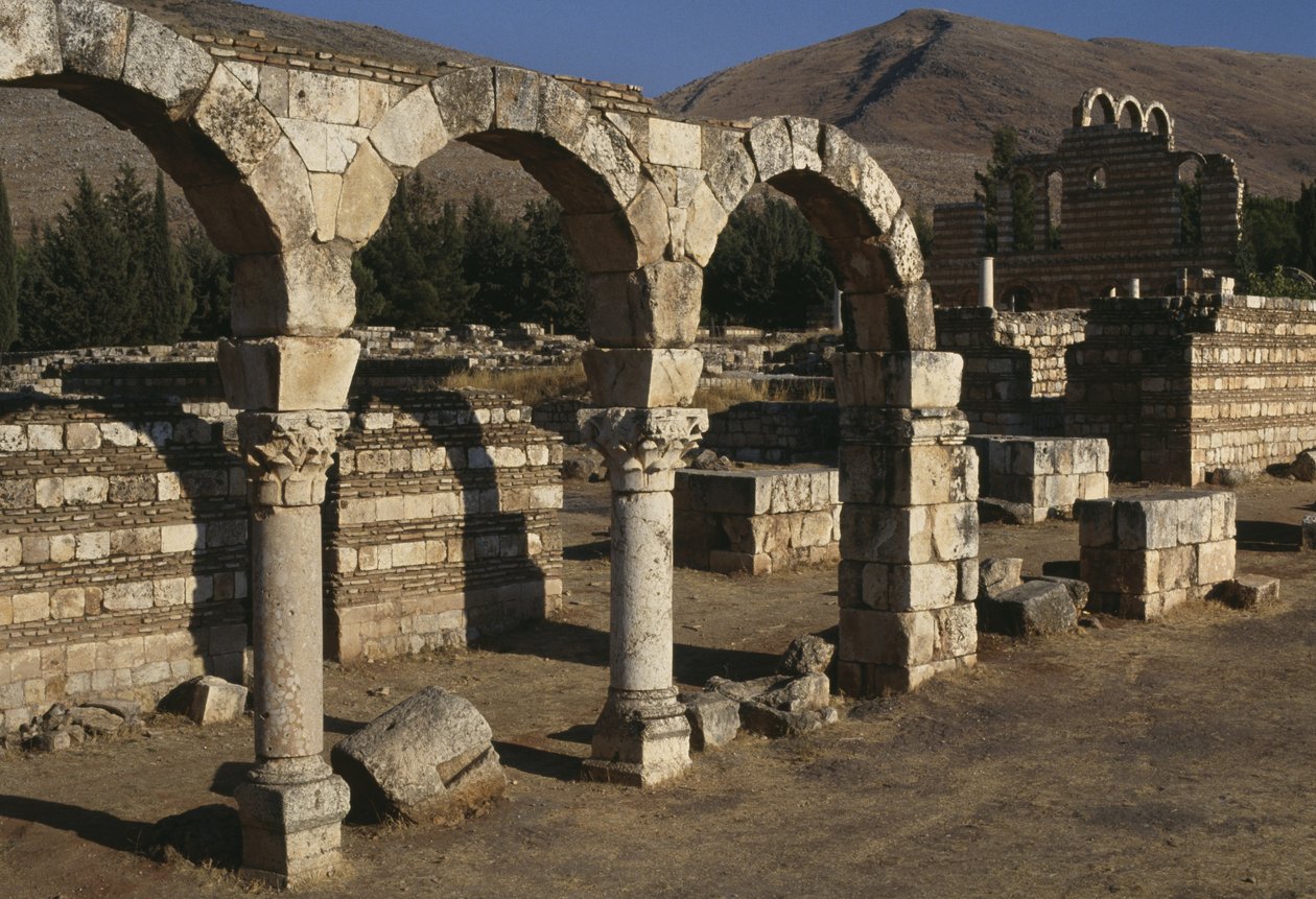 Bir revak görünümü, Emeviler Dönemi (661-750) by Islamic School