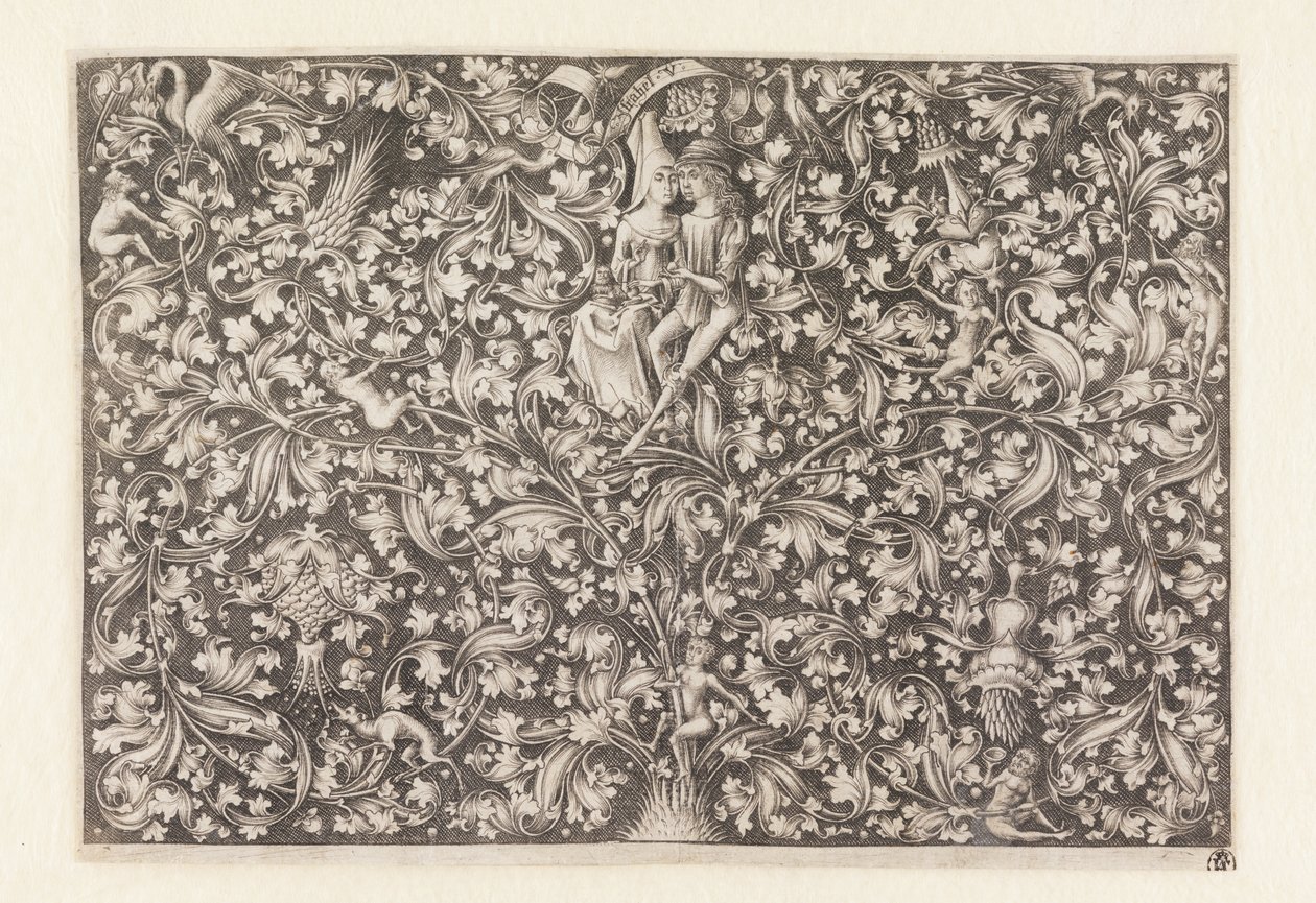 aşk bahçesi by Israhel van Meckenem