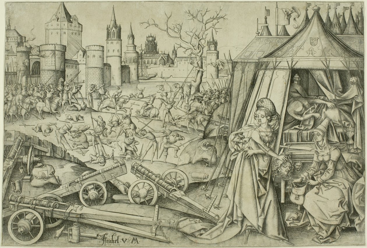 Judith, c.1495 by Israhel van Meckenem