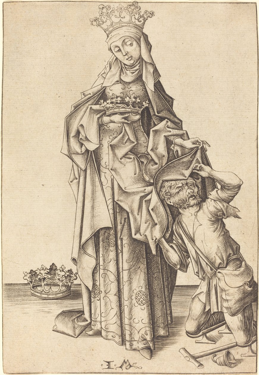 Thüringen Aziz Elizabeth by Israhel van Meckenem
