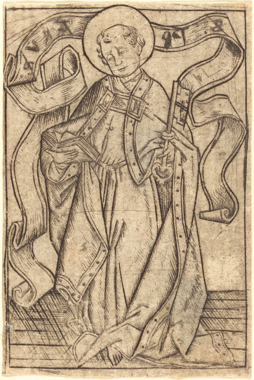 Aziz Peter, c. 1465. by Israhel van Meckenem