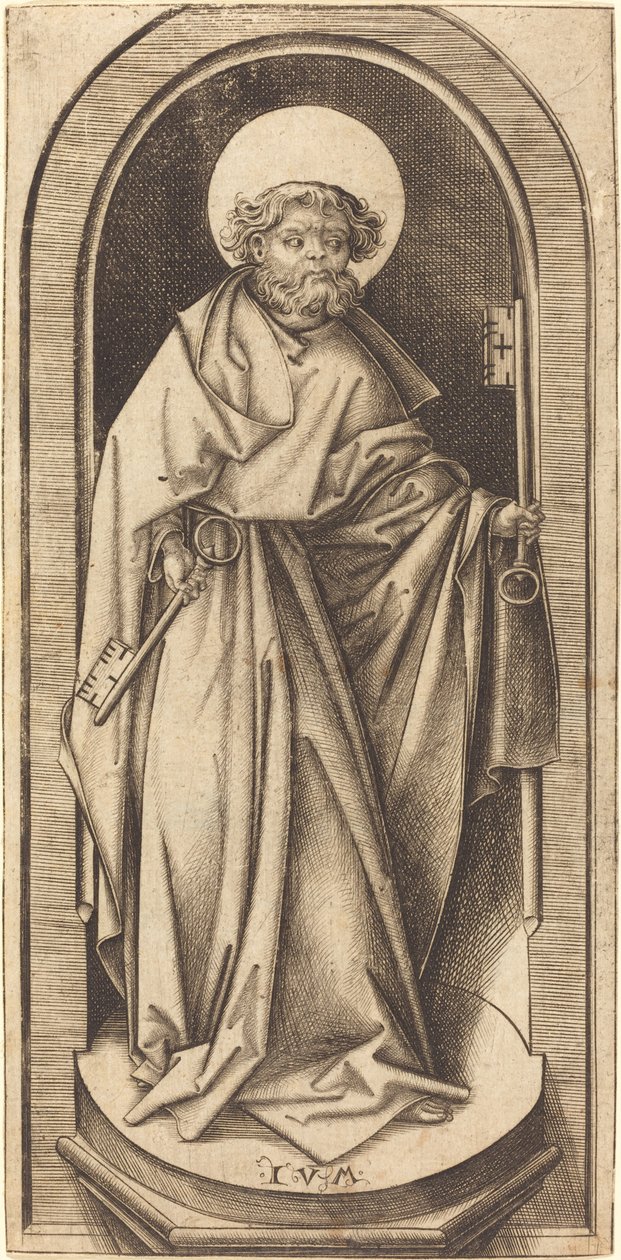 Aziz Peter, c. 14901503. by Israhel van Meckenem