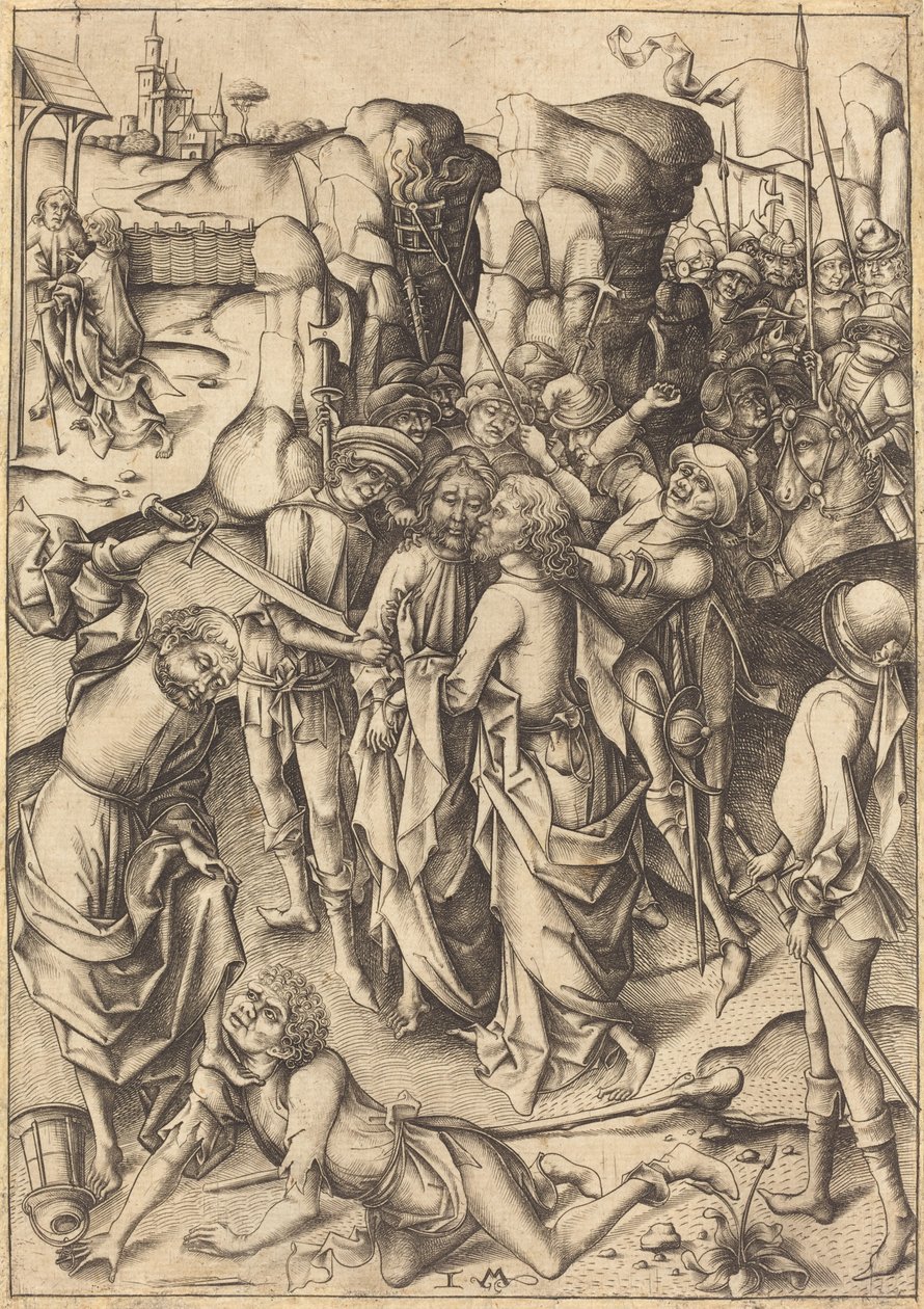 İhanet, c. 1480. by Israhel van Meckenem
